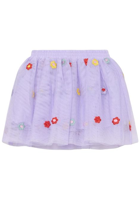 Lilac tulle skirt for girls STELLA MC CARTNEY | TX7001/ANLILLA